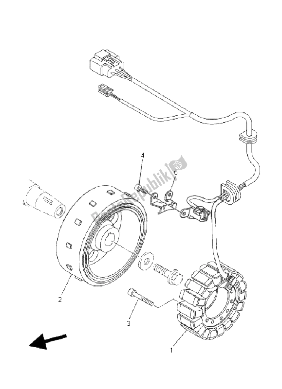 Todas las partes para Generador de Yamaha TDM 900A 2008