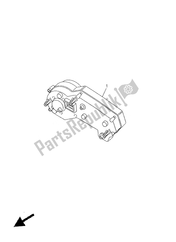 Tutte le parti per il Metro del Yamaha FZ8 S 800 2014