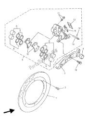 REAR BRAKE CALIPER