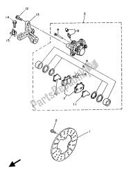 REAR BRAKE CALIPER