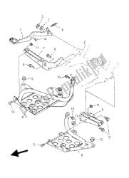 soporte y reposapiés