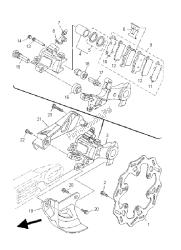 REAR BRAKE CALIPER