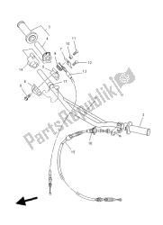 stuurhendel en kabel