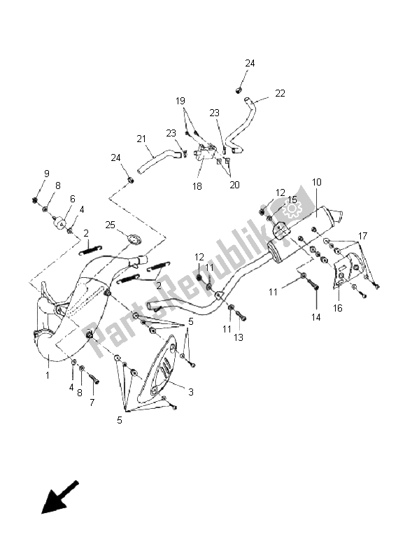 Todas las partes para Cansada de Yamaha DT 50R SM 2006