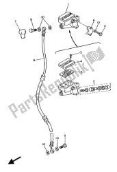 FRONT MASTER CYLINDER (UP HANDLE)