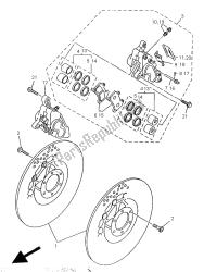 étrier de frein avant