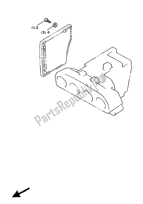 Toutes les pièces pour le Alternatif (moteur) (pour Nl) du Yamaha XJ 900 1986