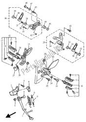 soporte y reposapiés