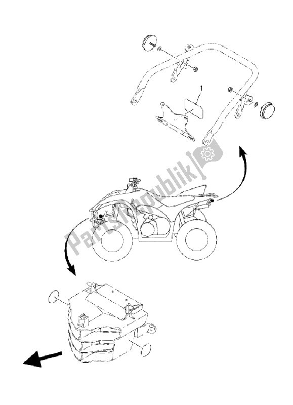 Alle onderdelen voor de Elektrisch 2 van de Yamaha YFM 450 FX Wolverine 4X4 2008