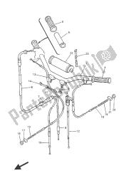 stuurhendel en kabel