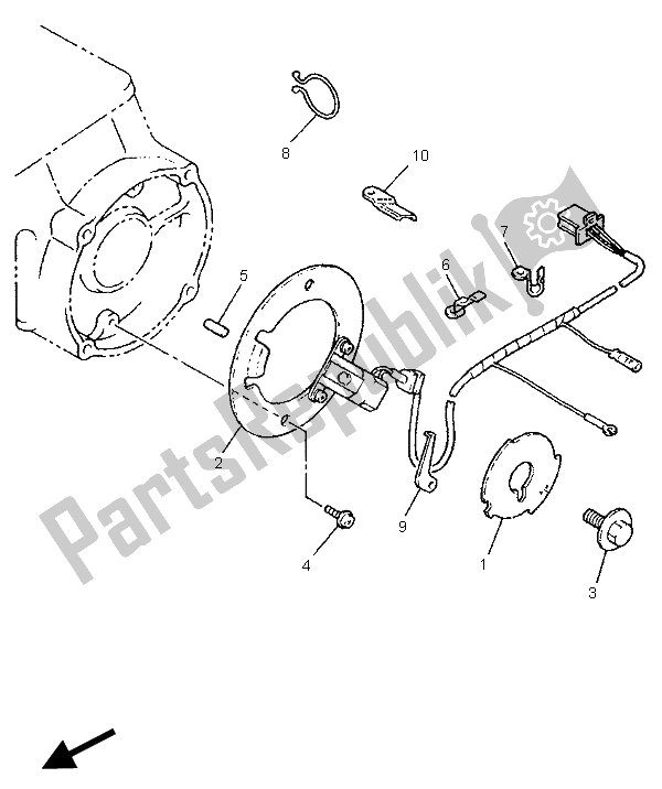 Todas as partes de Pegar Bobina E Regulador do Yamaha XJ 900S Diversion 1995