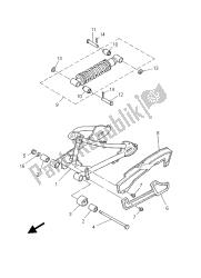 bras arrière et suspension