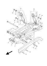 bras arrière et suspension