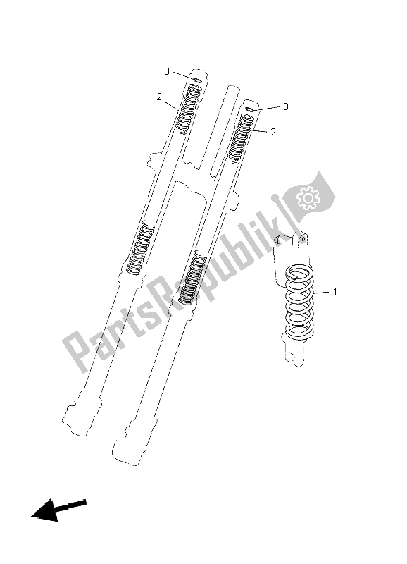 All parts for the Alternate For Chassis of the Yamaha WR 450F 2009 All parts for the Alternate For Chassis of the Yamaha WR 450F 2009