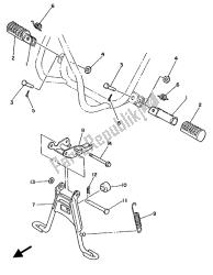 soporte y reposapiés