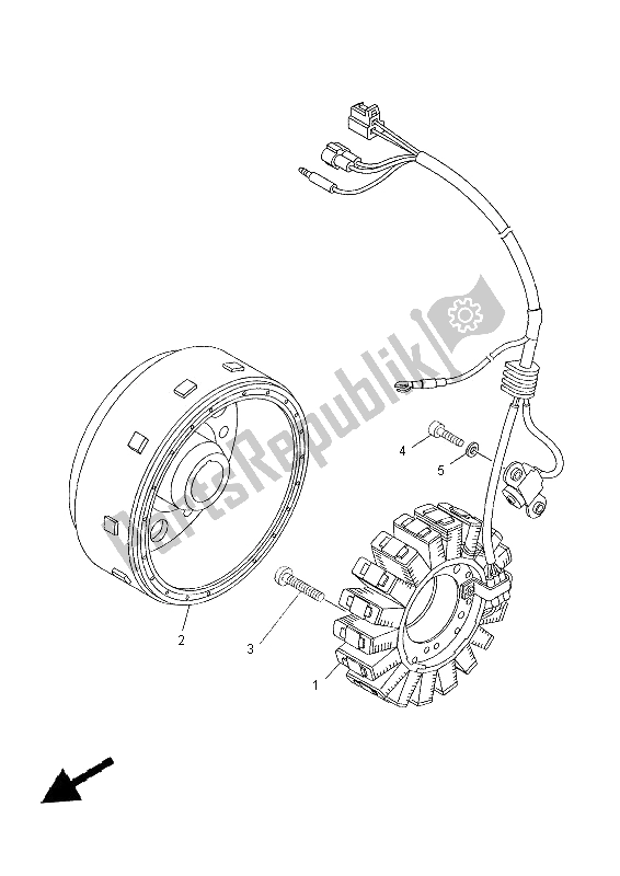 Wszystkie części do Generator Yamaha XT 660 ZA Tenere 2012