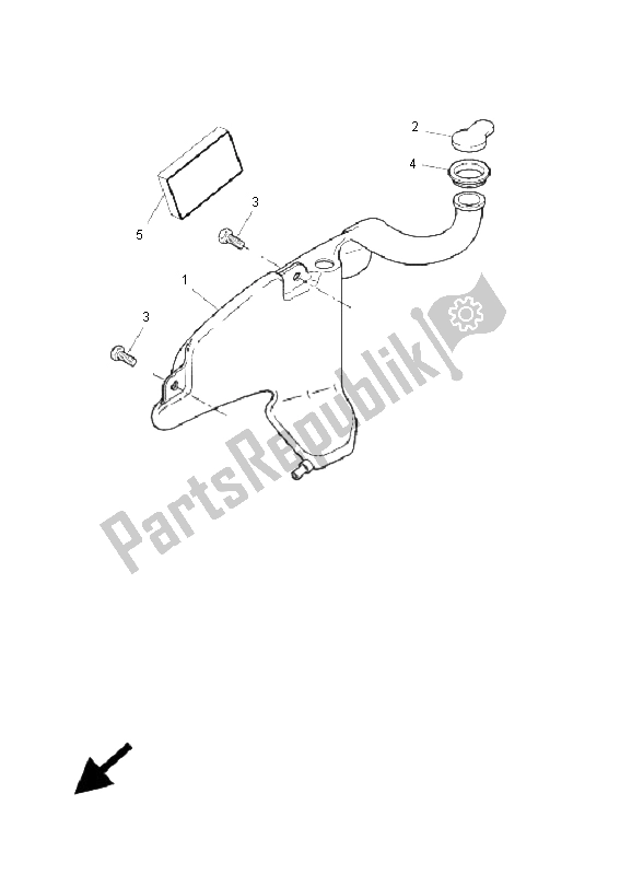 Toutes les pièces pour le Cuve à Mazout du Yamaha CW 50 RS NB BWS 2006