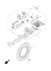 REAR BRAKE CALIPER