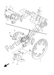 REAR BRAKE CALIPER