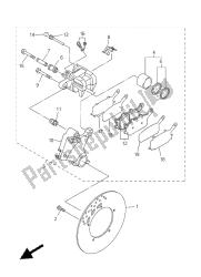 REAR BRAKE CALIPER