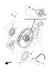 roda traseira (modelo - rsm)