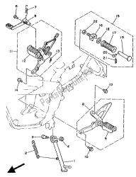 soporte y reposapiés