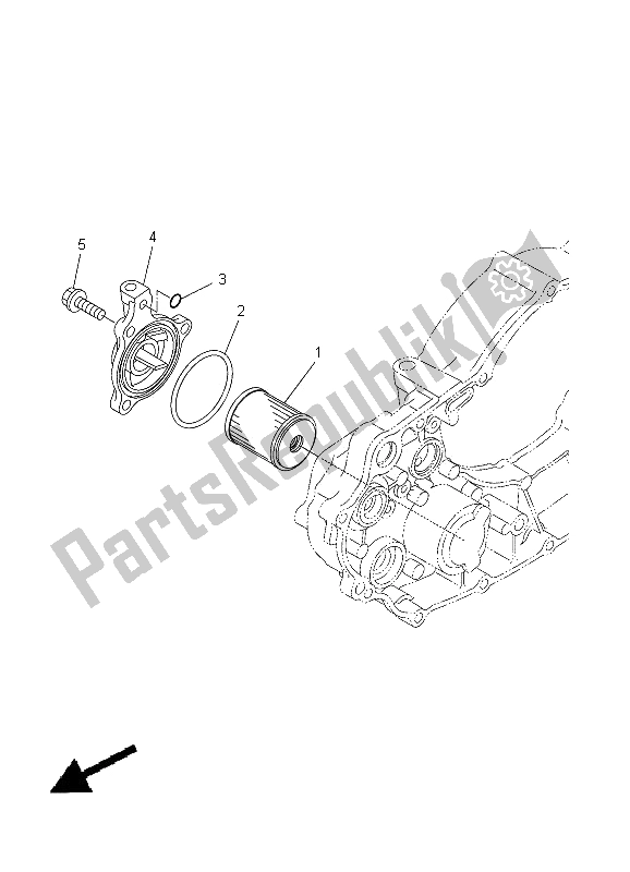 Todas las partes para Limpiador De Aceite de Yamaha WR 250R 2012