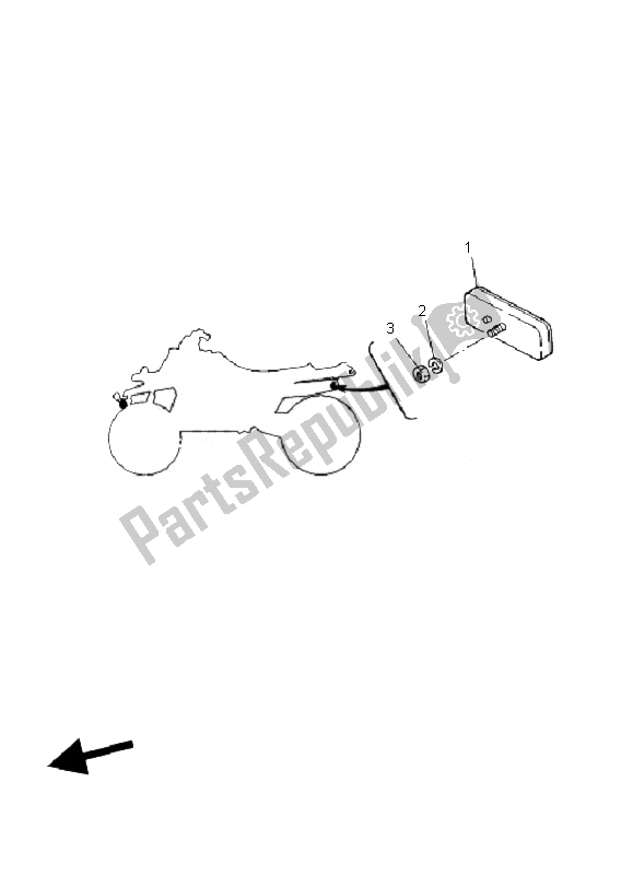 Wszystkie części do Elektryczny 2 Yamaha YFZ 350 Banshee 2007