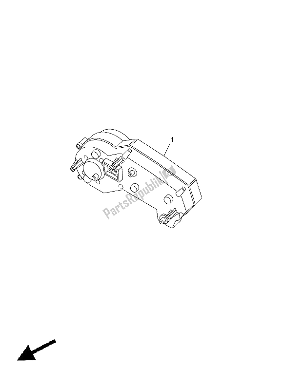 Wszystkie części do Metr Yamaha FZ8 SA 800 2012