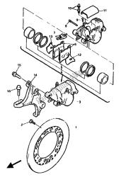 REAR BRAKE CALIPER