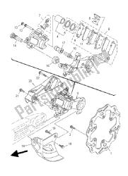 REAR BRAKE CALIPER