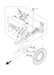 REAR BRAKE CALIPER