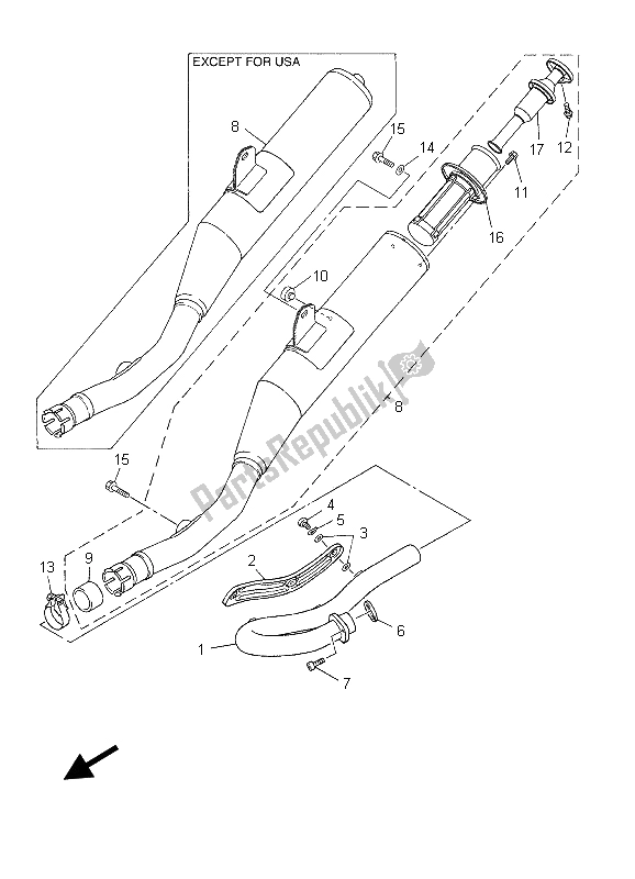 Todas las partes para Cansada de Yamaha WR 250F 2003