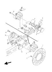 REAR BRAKE CALIPER