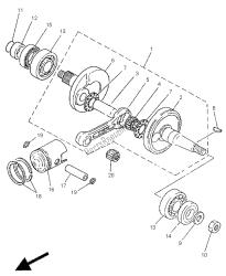 vilebrequin et piston