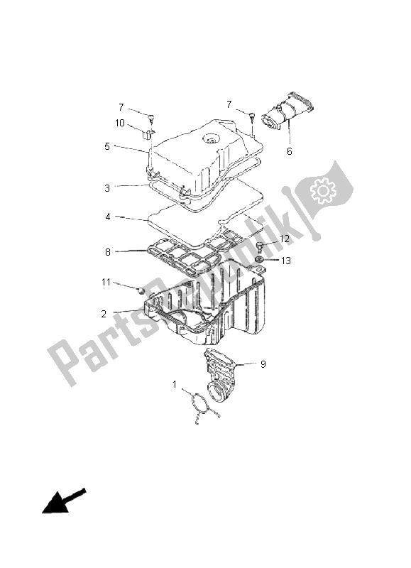 Tutte le parti per il Presa del Yamaha TZR 50 2008