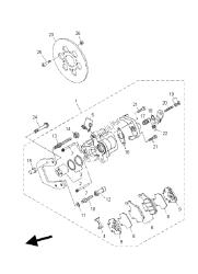 REAR BRAKE CALIPER