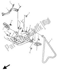 soporte y reposapiés