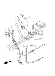 poignée et câble de direction