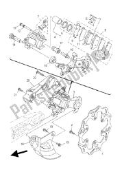 REAR BRAKE CALIPER