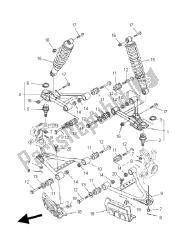 suspension avant et roue