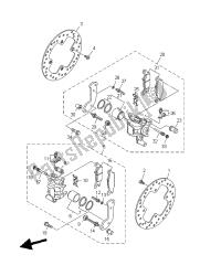 REAR BRAKE CALIPER