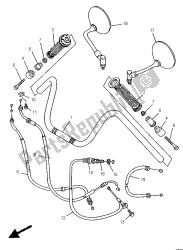 stuurhendel en kabel (xv250s)