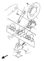 REAR BRAKE CALIPER