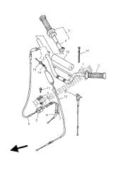 poignée et câble de direction