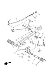 soporte y reposapiés