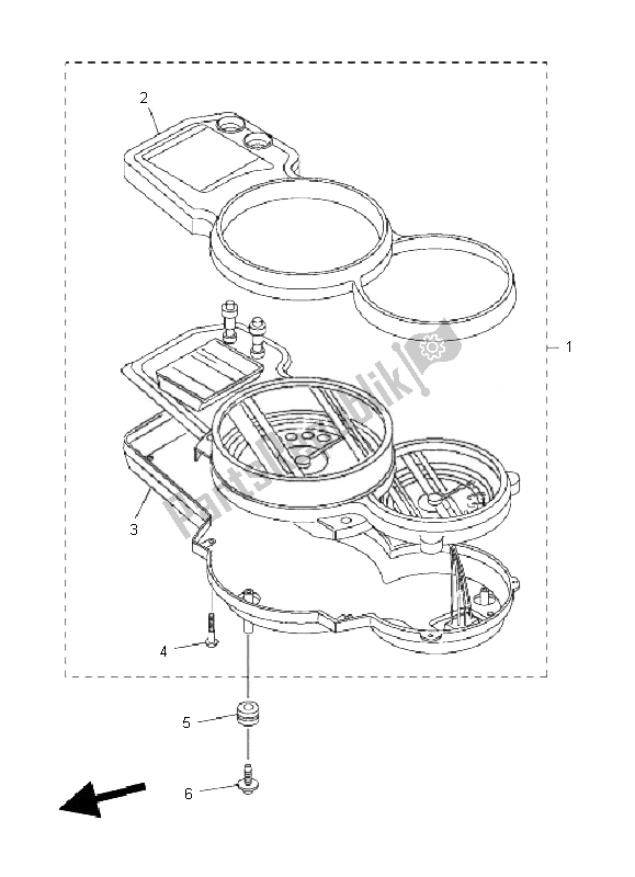 Todas las partes para Metro de Yamaha FJR 1300 AS 2010