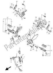 soporte y reposapiés