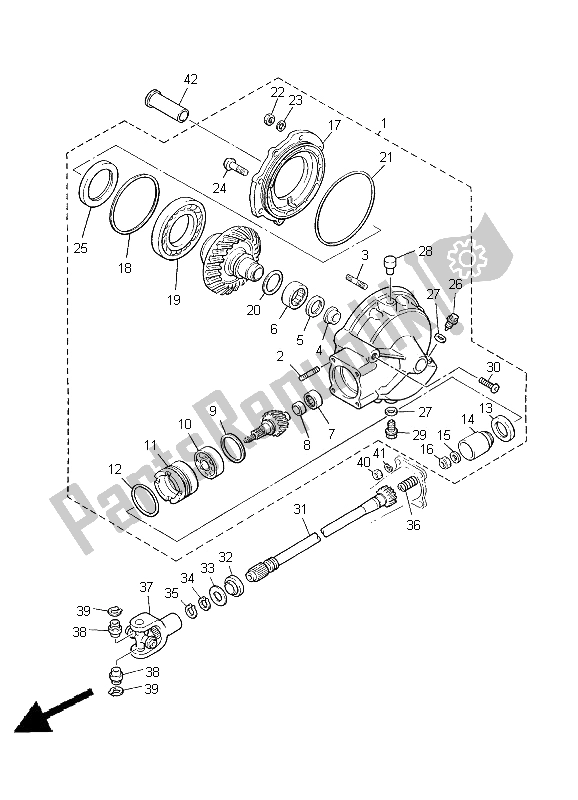 Todas las partes para Eje De Accionamiento de Yamaha XJ 900S Diversion 2000