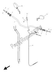 stuurhendel en kabel